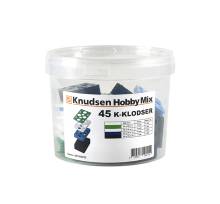 Knudsen Kilen Hobby Mix K-klodser (justérbrik) 45 stk.